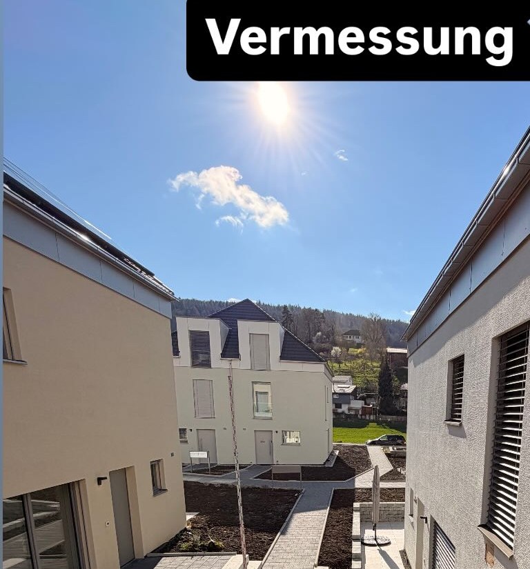 Gartenbau: Vermessung der Aussenanlage